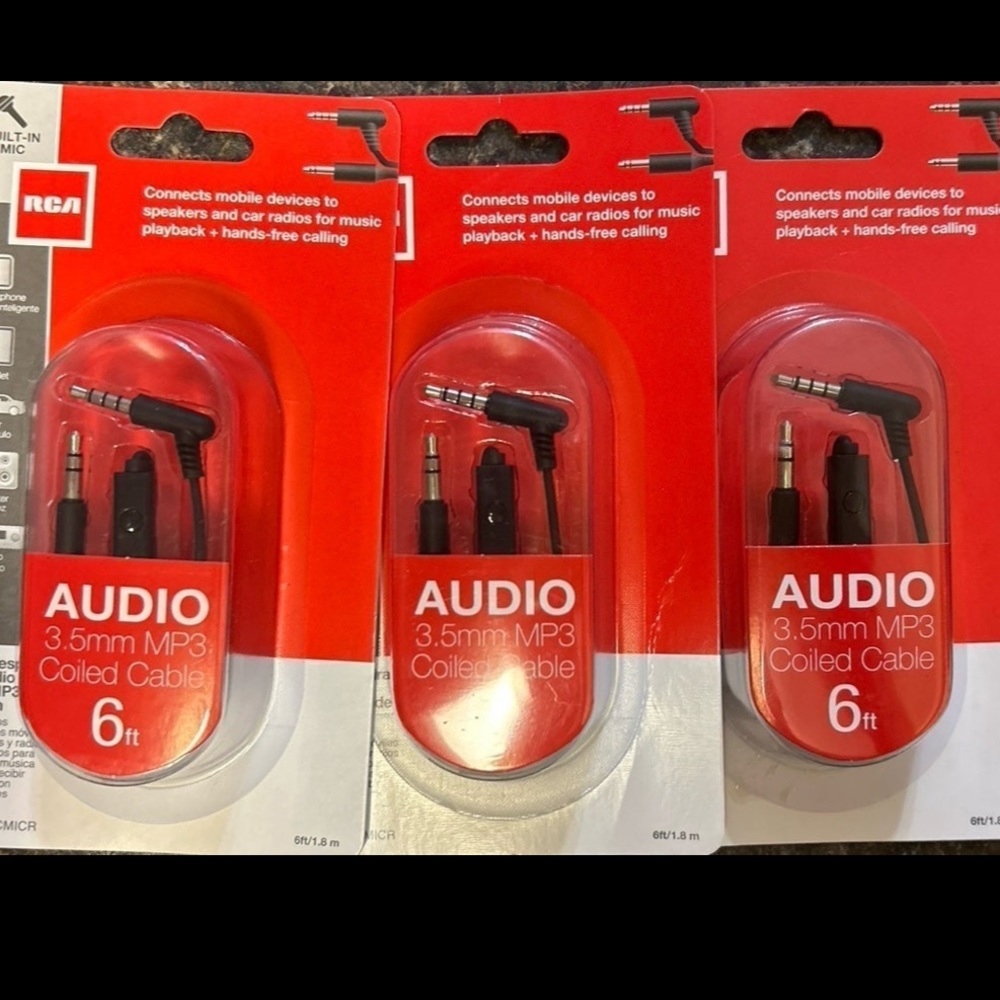 1 New RCA Cables - unopened
